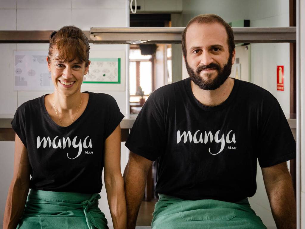 foto do casal de chefs do manga