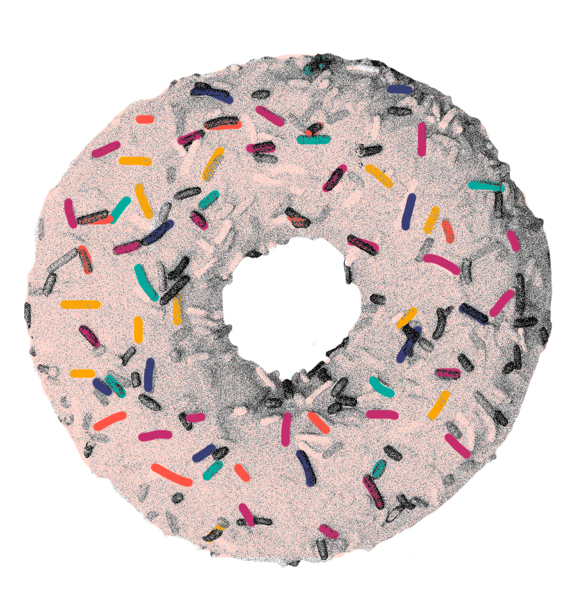 ilustração de donut