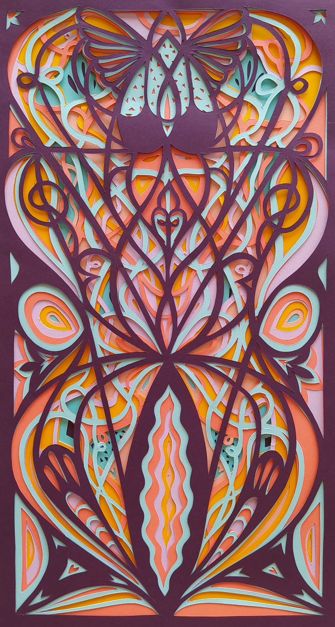 paper cutting de Ari&aacute;dine Meneses